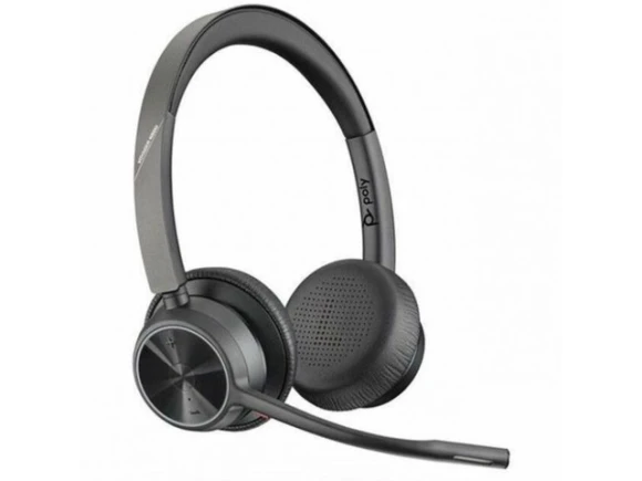 Stereo Office Headset — Wireless Earbuds, Poly