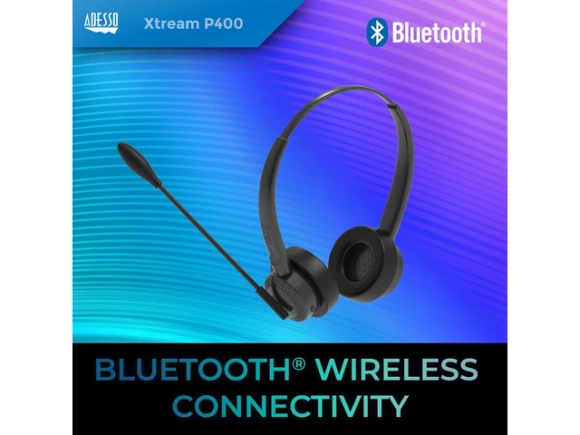 Wireless Multimedia Headset — Wireless Earbuds, ADESSO