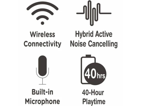 Aspire Over-Ear Headphones — Wireless Earbuds, morpheus 360
