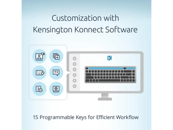 Wireless Compact Keyboard — Bluetooth Keyboard, Kensington
