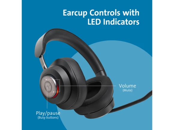 Bluetooth over-ear headset — Wireless Earbuds, Kensington