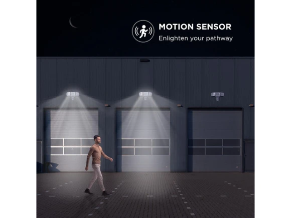Outdoor Flood Light — Smart Outdoor Lighting, Home Zone Security