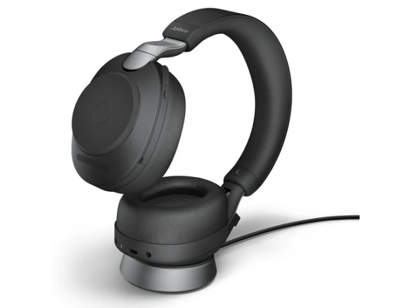 Wireless Headphones, Black, with Link380a — Wireless Earbuds, Jabra