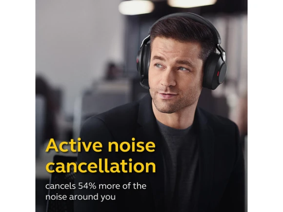 Wireless Headphones, Black, with Link380a — Wireless Earbuds, Jabra