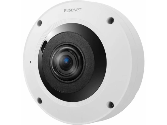 12 MP Outdoor Fisheye Dome Network Camera — Security Camera, Hanwha Techwin