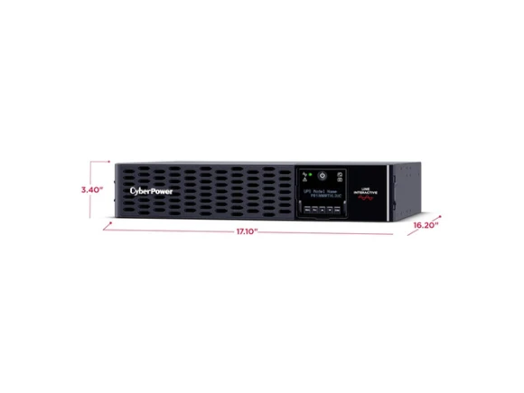 2U Sine Wave UPS System, Rack/Tower — UPS Battery Backup, CyberPower