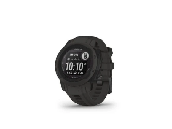 Instinct 2S Solar Graphite GPS Smartwatch — Smart Watch, Garmin