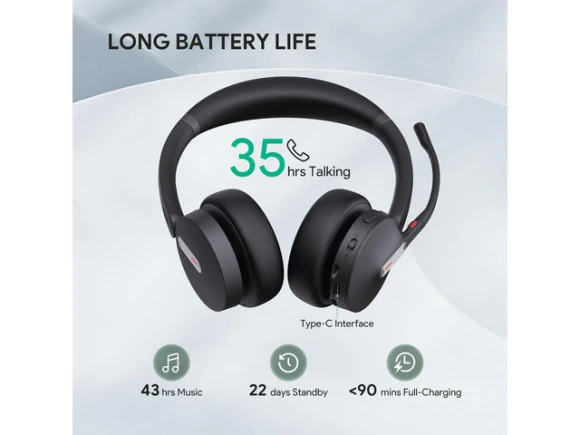 Bluetooth headset — Wireless Earbuds, Yealink