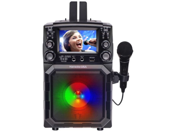 Portable CD/MP3 Karaoke Player — Karaoke Machine, Karaoke USA