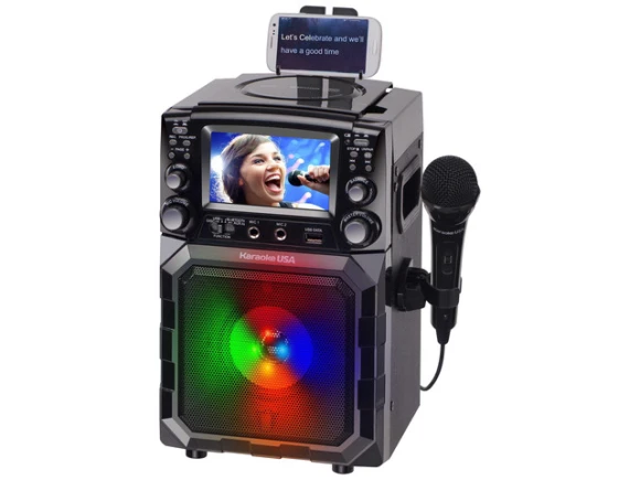 Portable CD/MP3 Karaoke Player — Karaoke Machine, Karaoke USA