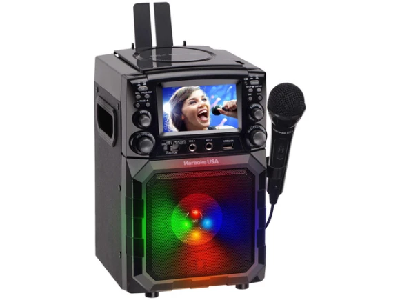 Portable CD/MP3 Karaoke Player — Karaoke Machine, Karaoke USA