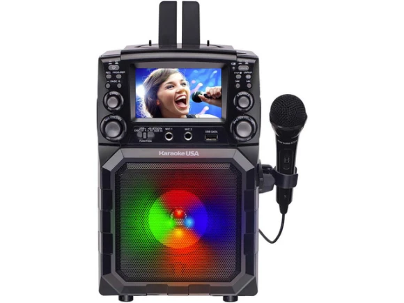 Portable CD/MP3 Karaoke Player — Karaoke Machine, Karaoke USA