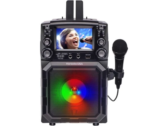 Portable CD/MP3 Karaoke Player — Karaoke Machine, Karaoke USA