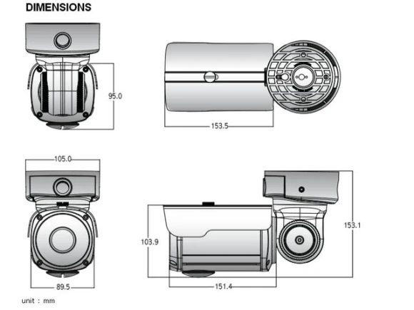 Outdoor Bullet IR Camera — Security Camera, Eyemax