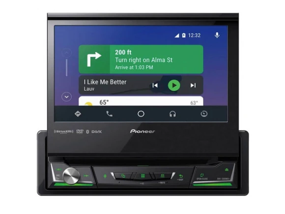 1-DIN multimedia DVD receiver — Car Infotainment System, Pioneer