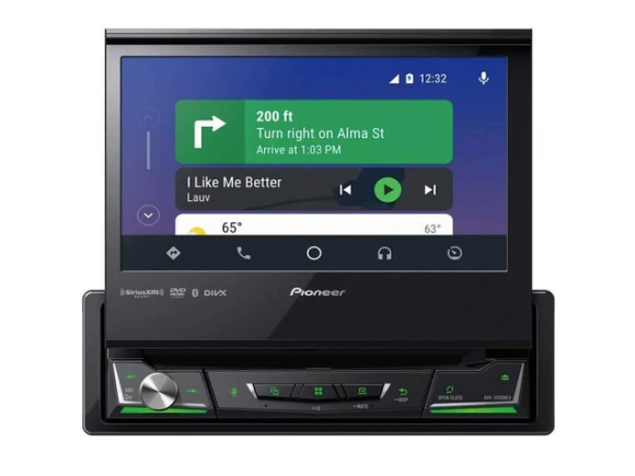 1-DIN multimedia DVD receiver — Car Infotainment System, Pioneer