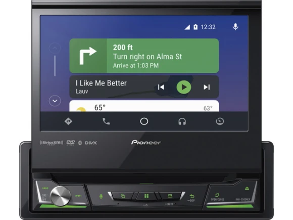 1-DIN multimedia DVD receiver — Car Infotainment System, Pioneer