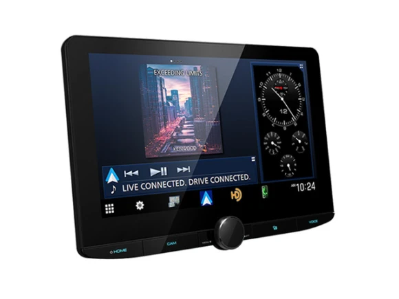 10.1-inch Multimedia Receiver — Car Infotainment System, KENWOOD