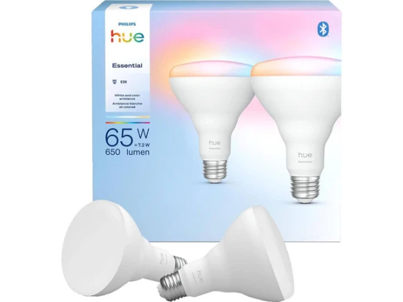 BR30 LED smart bulbs, white and color ambiance — Smart Light Bulb, Hue