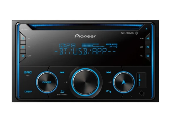 Double-DIN CD Receiver — Car Infotainment System, Pioneer