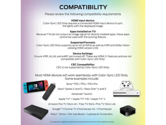 HDMI Color-Sync LED Strip Light — LED Strip Lights, MONSTER