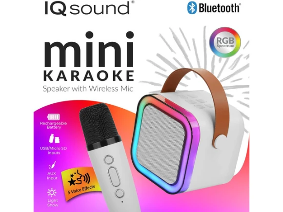 Mini Karaoke Bluetooth Speaker — Karaoke Machine, Supersonic