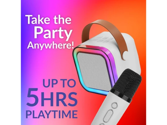Mini Karaoke Bluetooth Speaker — Karaoke Machine, Supersonic