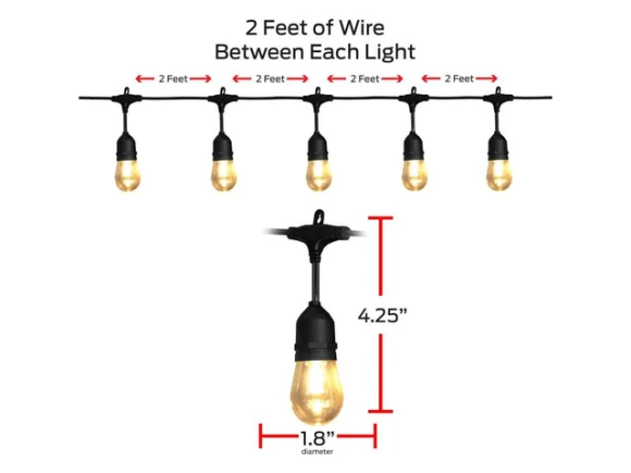 Outdoor String Light, Multi-color — Smart Outdoor Lighting, MONSTER