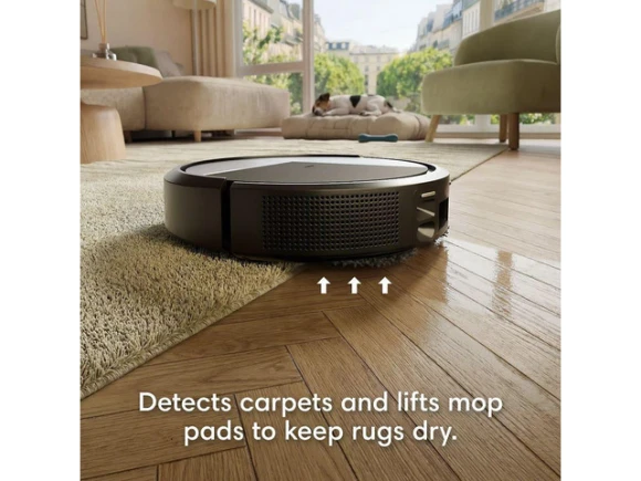 Robot Vacuum and Mop Combo with AutoWash Dock — Robot Vacuum, iRobot