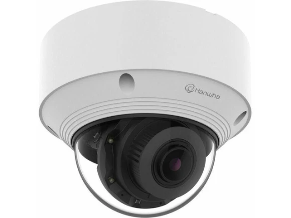 Outdoor Network Camera, White — Security Camera, Hanwha
