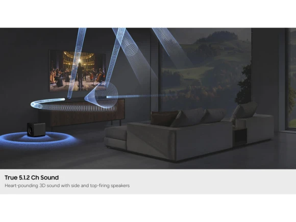 Q-Series Soundbar and Subwoofer System — Sound Bar, Samsung