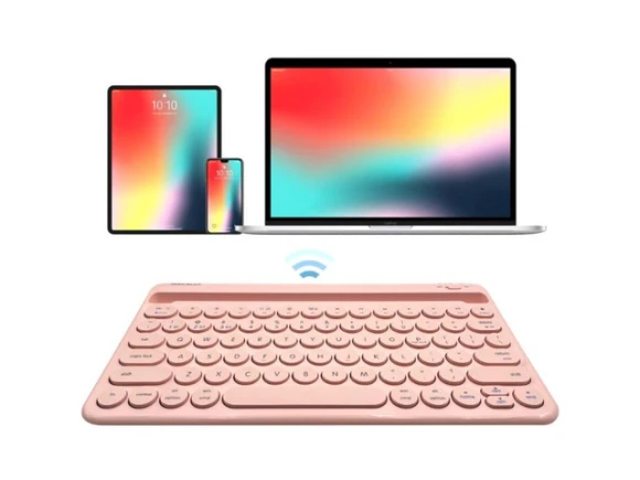 Pink Bluetooth Keyboard — Bluetooth Keyboard, Macally