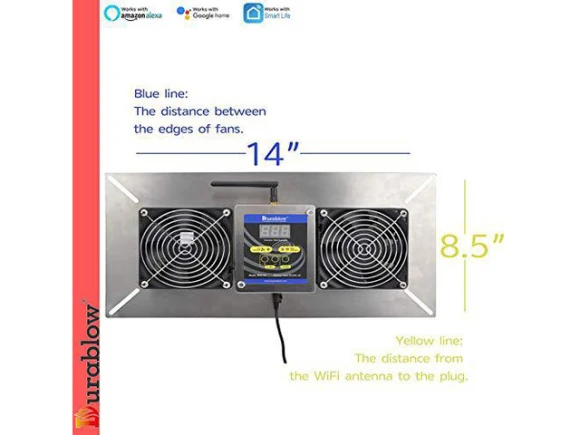 Crawl Space Ventilator — Smart Fan, MFB