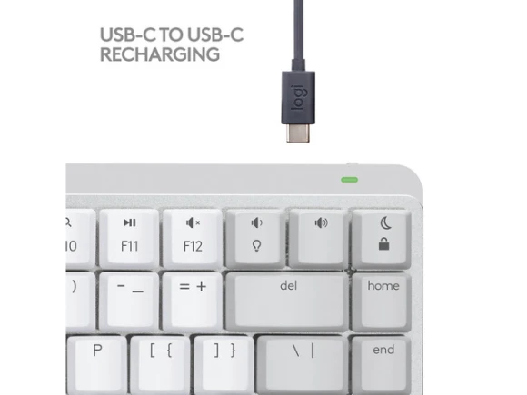 Wireless illuminated mechanical keyboard — Bluetooth Keyboard, Logitech