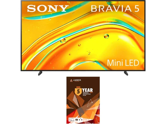 98-inch 4K Mini LED TV with 5-Year Protection Plan — Smart TV, Sony
