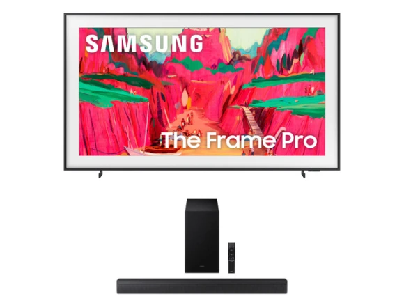 75-inch Neo QLED TV and Soundbar Bundle — Smart TV, Samsung