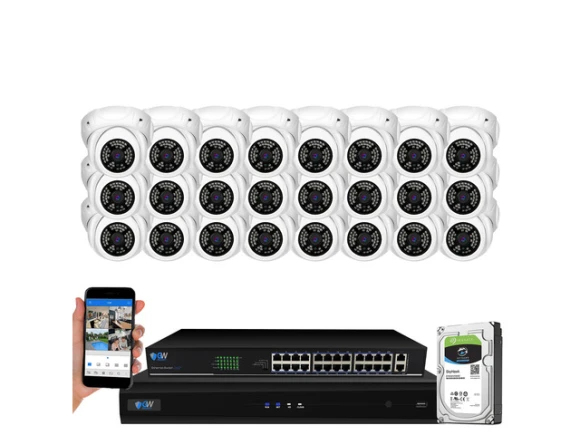 24-Camera PoE NVR Kit — Security Camera, GW Security Inc.