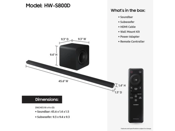 55-inch Neo QLED TV and soundbar bundle — Smart TV, Samsung