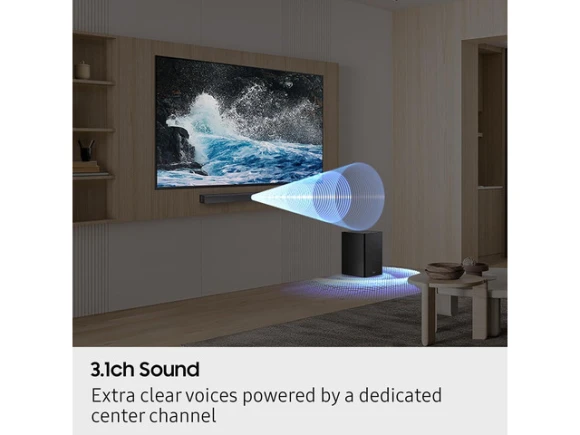 65-inch OLED TV Bundle with Soundbar and Sub — Smart TV, Samsung