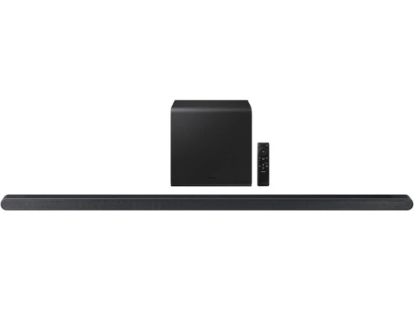 65-inch TV and soundbar bundle — Smart TV, Samsung