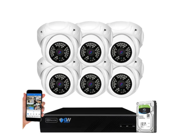 8-Channel NVR IP Camera Surveillance System Kit — Security Camera, GW Security