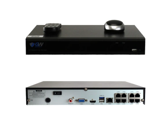 8-Channel NVR — Security Monitoring, GW Security Inc.