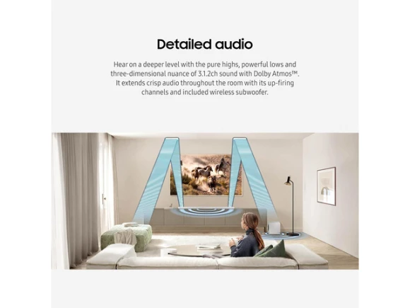The Frame Pro 55-inch TV with Soundbar — Smart TV, Samsung