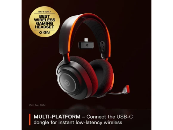 Wireless Multi-Platform Gaming Headset — Wireless Earbuds, SteelSeries