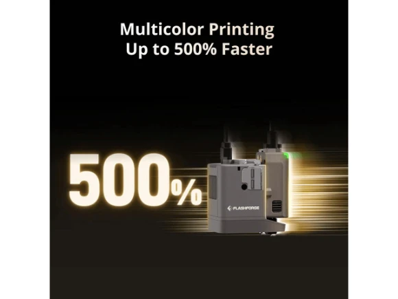 Enclosed 4-Toolhead FDM 3D Printer — 3D Printer, FLASHFORGE