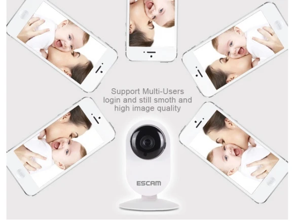 IP Network Camera — Baby Monitor, ESCAM