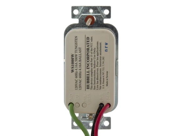 White Vacancy Sensor — Smart Switch, Hubbell