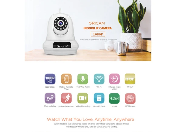 IP security camera — Security Camera, SRICAM