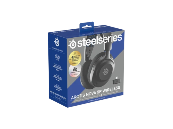 Arctis Nova 5P Wireless Gaming Headset — Wireless Earbuds, SteelSeries