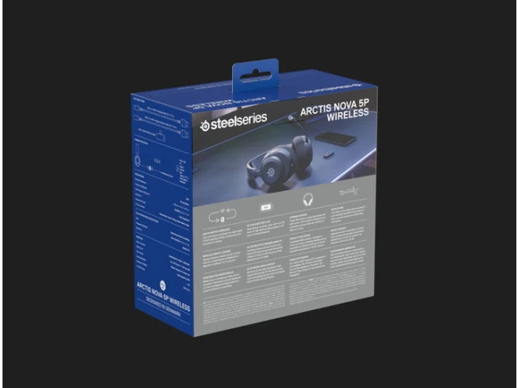 Arctis Nova 5P Wireless Gaming Headset — Wireless Earbuds, SteelSeries